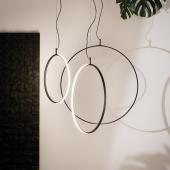 modern fekete kerek keretes led integralt  mennyezeti csoportos lampatest fem  nappali haloszoba  minimal design.jpg